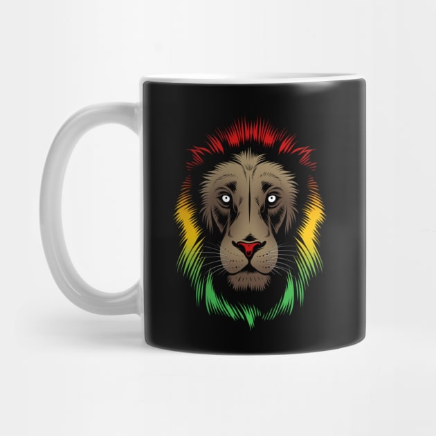 Lion Reggae by CyberpunkTees